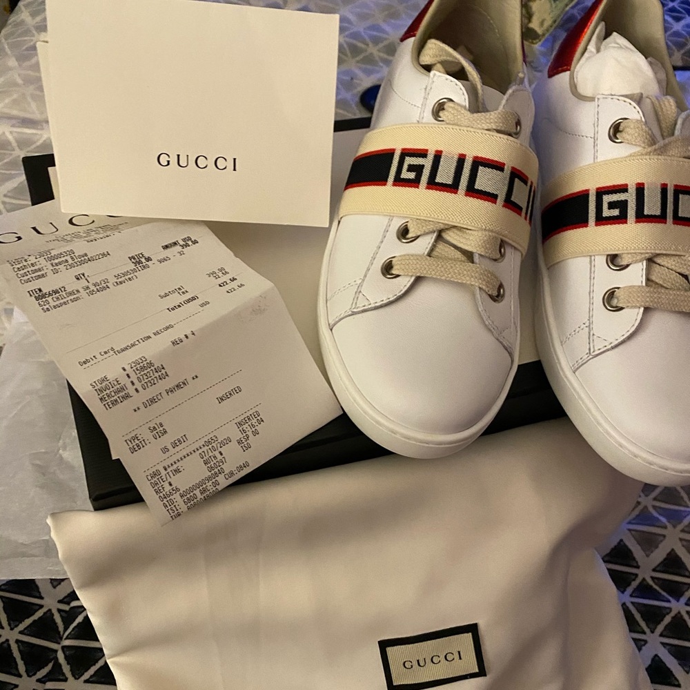Kids unisex Gucci shoes